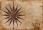 Compass nautical vintage map antique navigation history travel maritime
