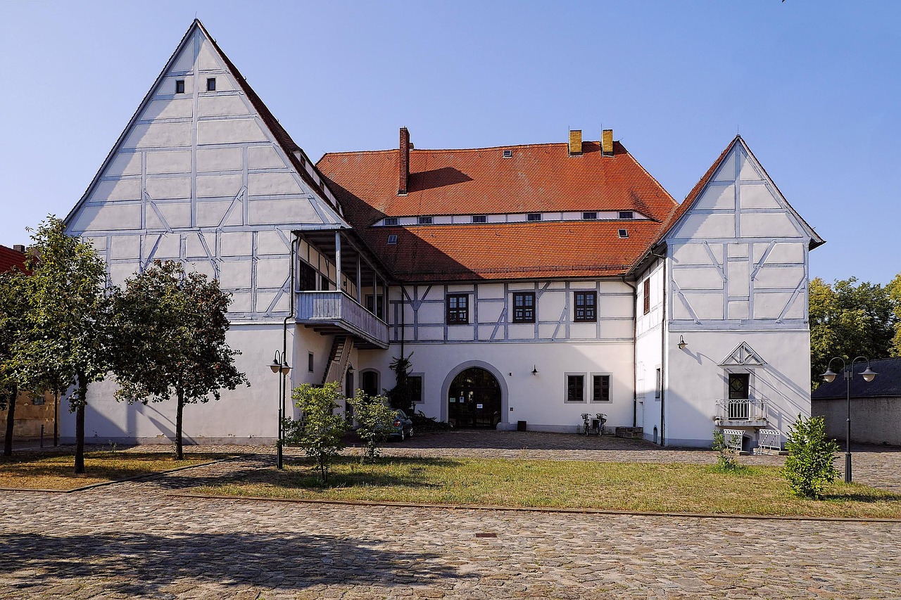 house, building, half-timbered house, old, truss, architecture