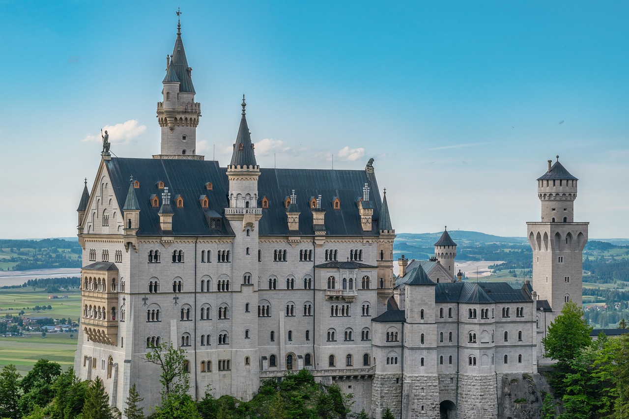 neuschwanstein, παραμυθένιο κάστρο, κάστρο, αρχιτεκτονική, allgäu, βαυαρία, ιστορικός, κτίριο, γερμανία, ειδυλλιακός, schwangau, αξιοθέατα, έλξη, πολιτισμός, λούντβιχ, κτίρια, ostallgaeu, παγκόσμια κληρονομιά