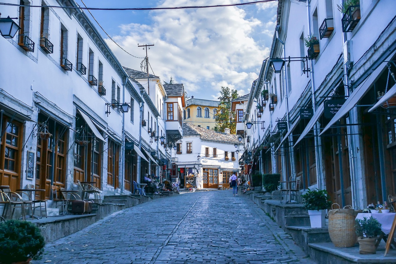 unesco, gjirokastër, albania, city, travel, europe, architecture, outdoors, tower, history, blue history, albania, albania, albania, albania, albania