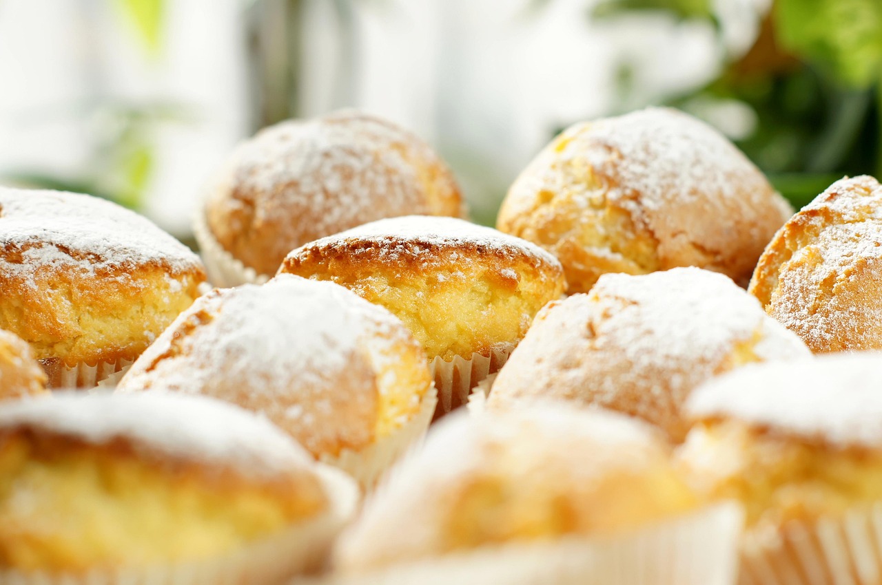 muffins, bakning, tårta, baka, bakverk, ljuv, utsökt, efterrätt, småkakor, mat, muffin