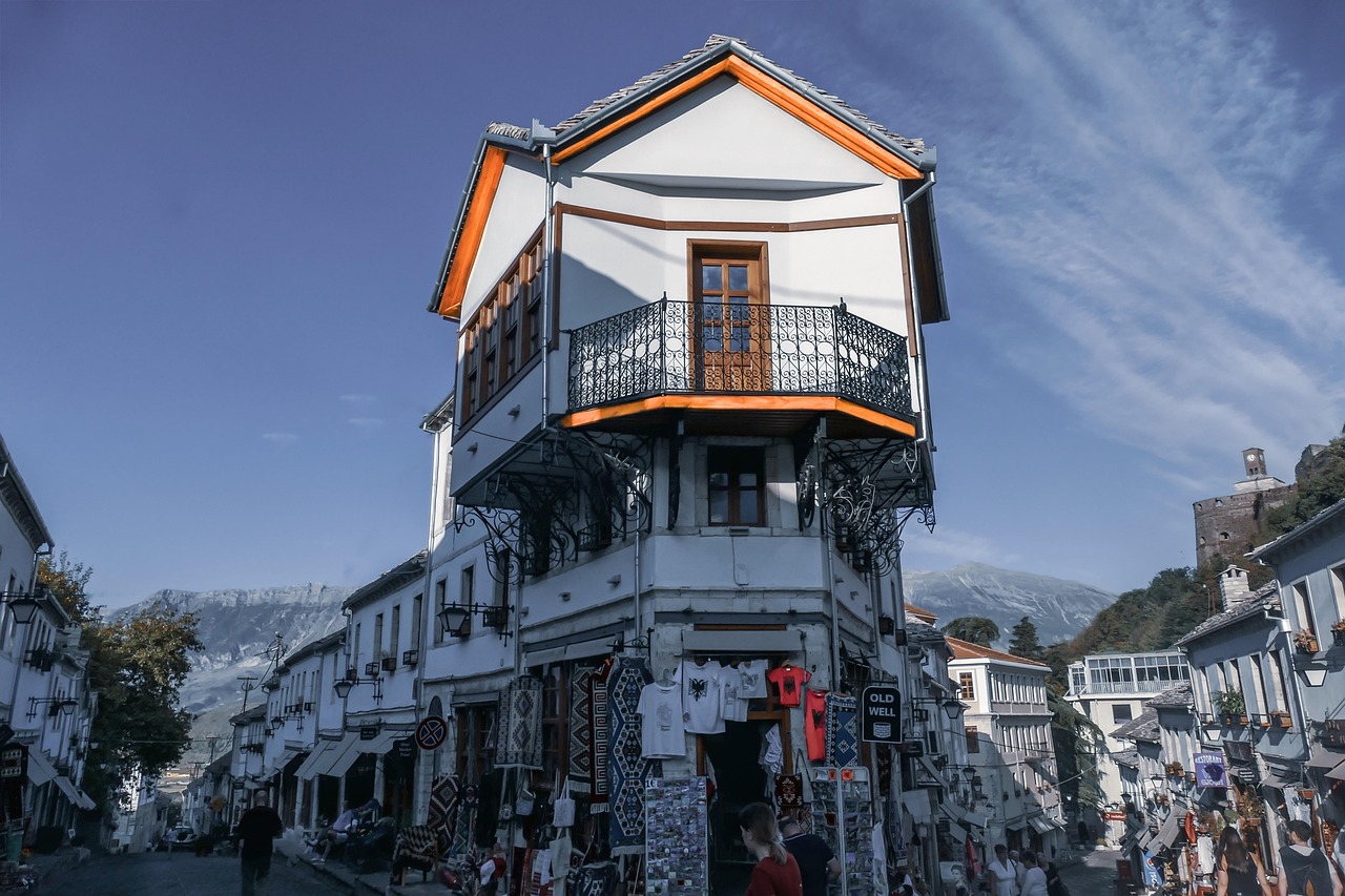 unesco, gjirokastër, city, albania, travel, europe, architecture, outdoors, tower, history, blue history, albania, albania, albania, albania, albania