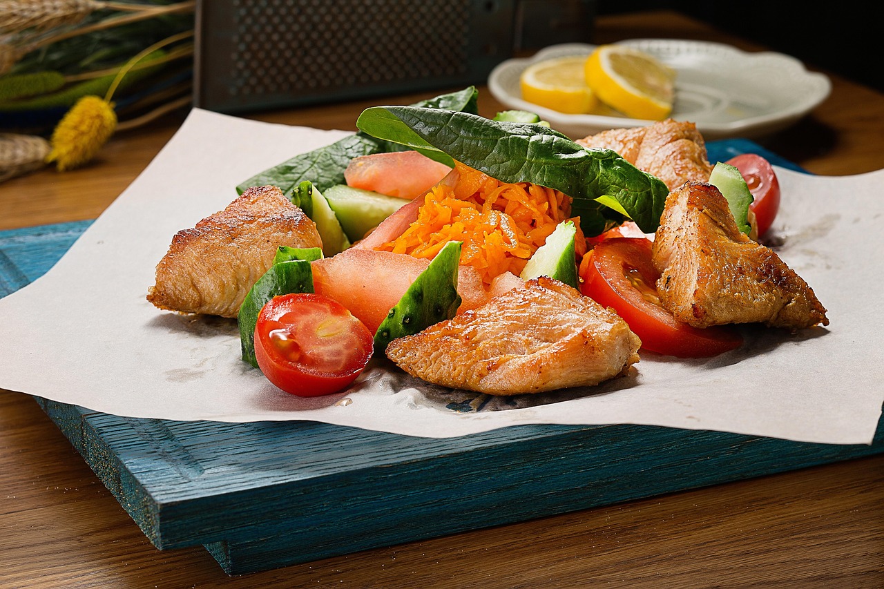 chicken, lebensmittel, salat, chicken, chicken, chicken, chicken, chicken