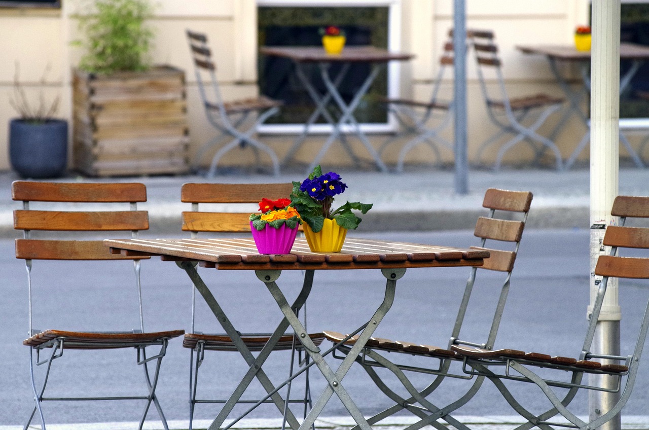 café de rue, en plein air, le restaurant, la gastronomie, restauration en plein air