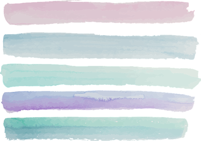 Watercolor background wallpaper pink violet purple turquoise cosmetics fashion texture serene painting technique painted strip text field