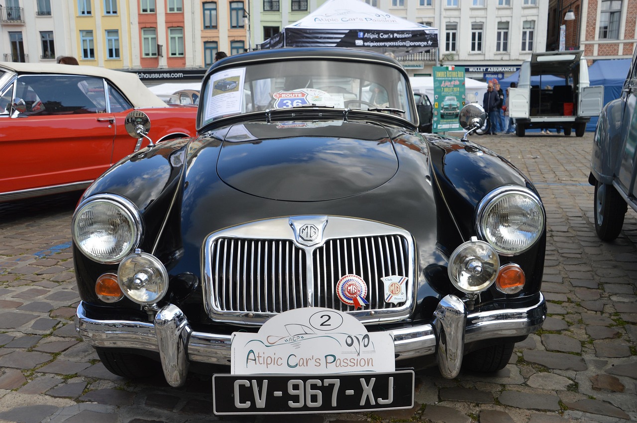 mg, mga, auto, automobilový, auto tapety, vozidlo, ročník, retro, starý, nostalgia, štýl, klasické auto