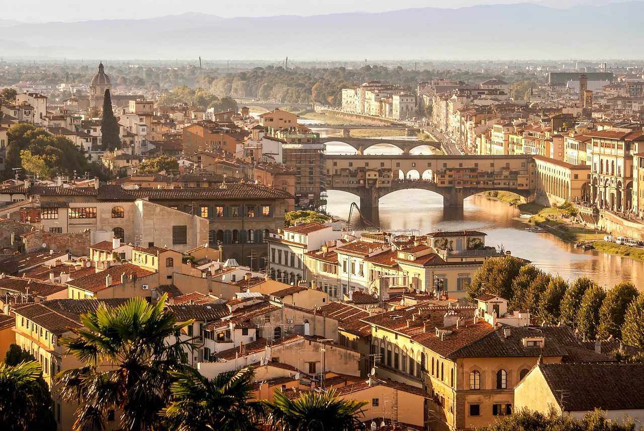italia, florenţa, biserică, tuscany, arhitectura, oraș, clădire, catedrală, cer, firenze, istoric, turism, europa, vechi, peisaj, clădiri, panoramă, istorie, pod, natura, peisaj urban, reper, acoperișuri, maro istorie, maro pod