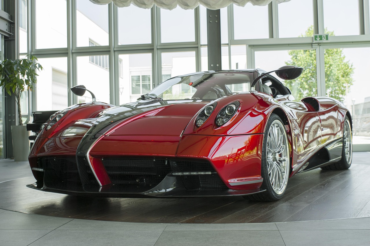 pagani, huayra, auto, sportwagen, v12, italien, rot, museum, pagani, pagani, pagani, pagani, pagani