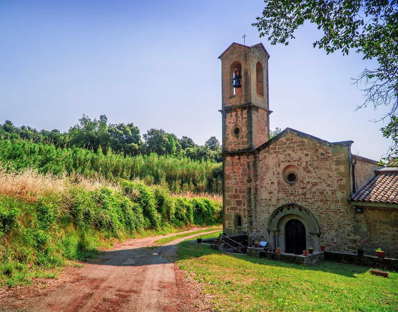 religion, kyrka, arkitektur, kloster, kapell, abbey, christian, landsbygd, hermitage, bana, gammal, tro, l espunyola, pyrenéerna, gud, be, religiösa, tempel