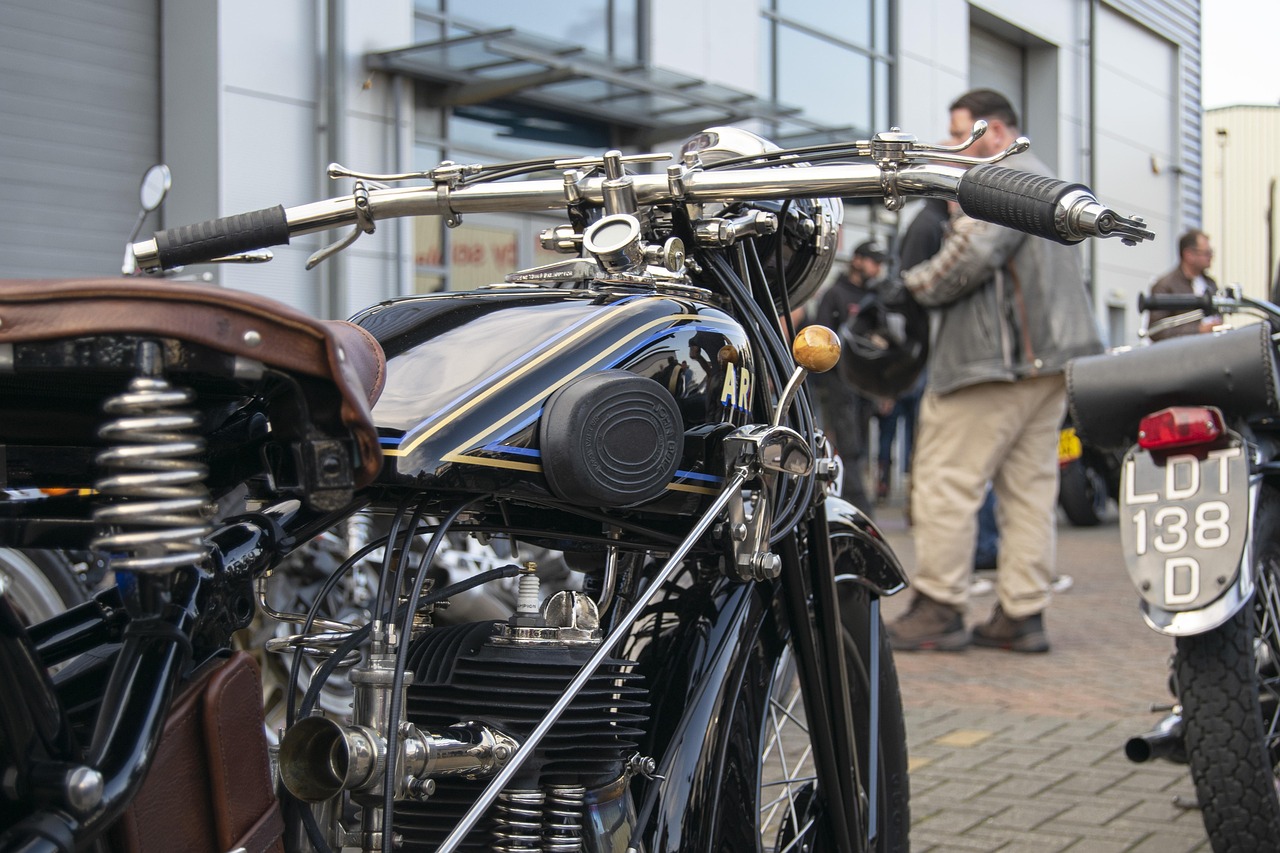 bicicletta, motocicletta, moto, vintage ▾, trasporto, aria, grigio moto