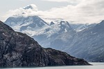 Mountain peak glacier alaska landscape scenery nature summit sky scenic snow outdoor adventure rock cliff