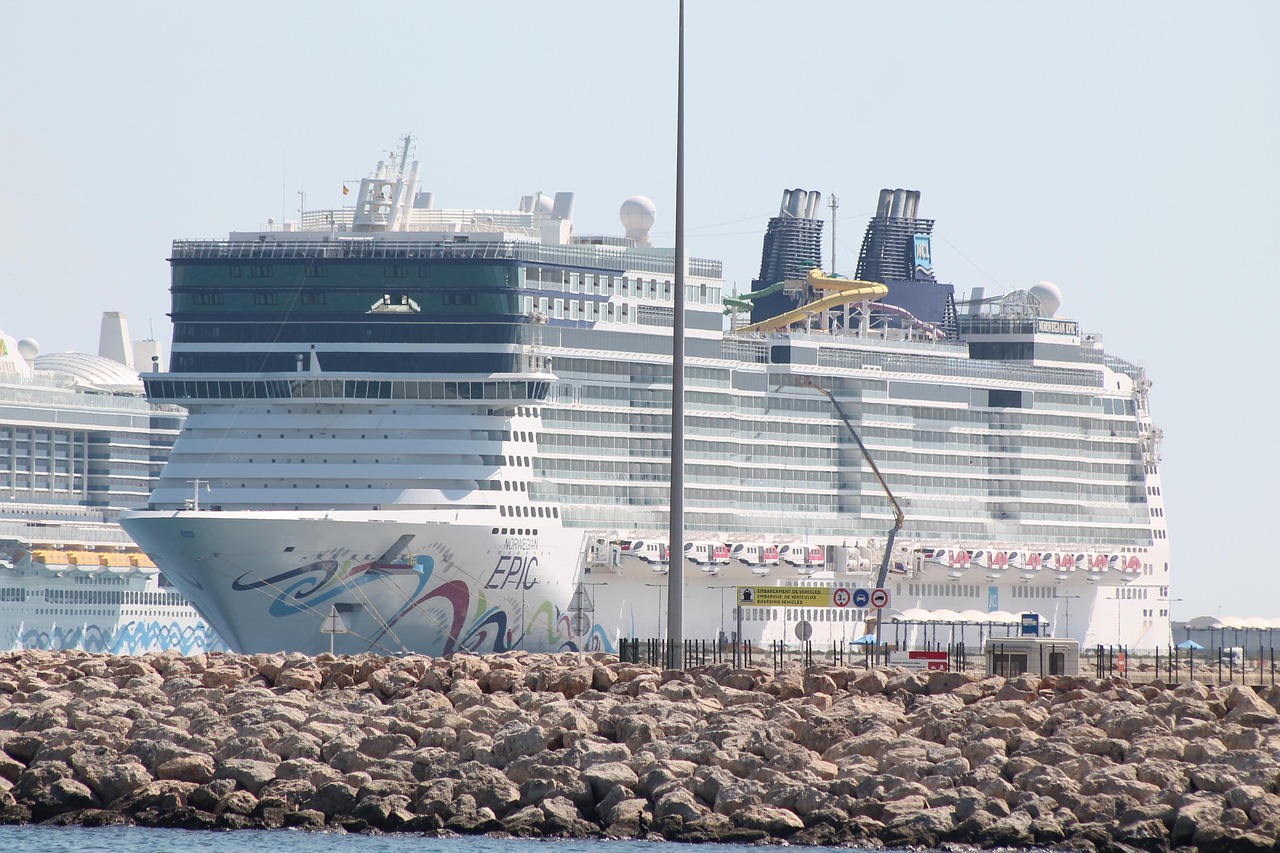 schiff, kreuzfahrtschiff, urlaub