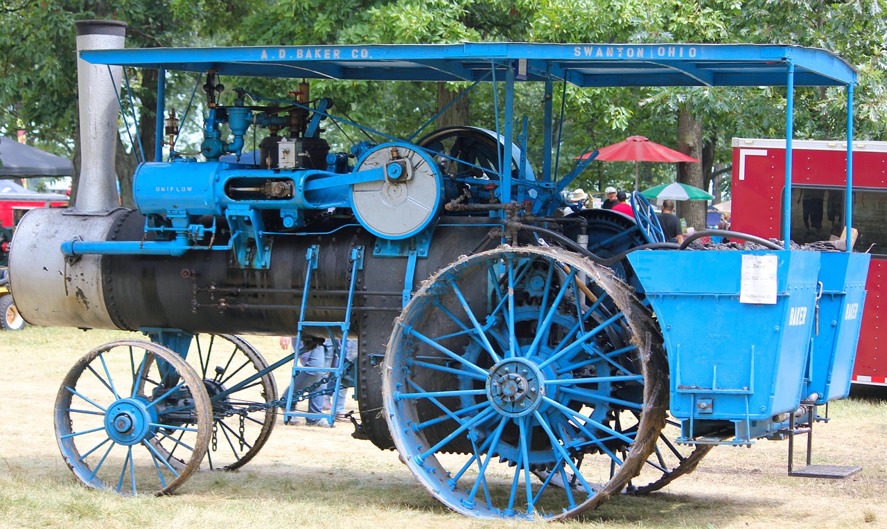 tractor, antique, old, agriculture, farm, machine, vintage, rural, rustic, equipment, farming, history