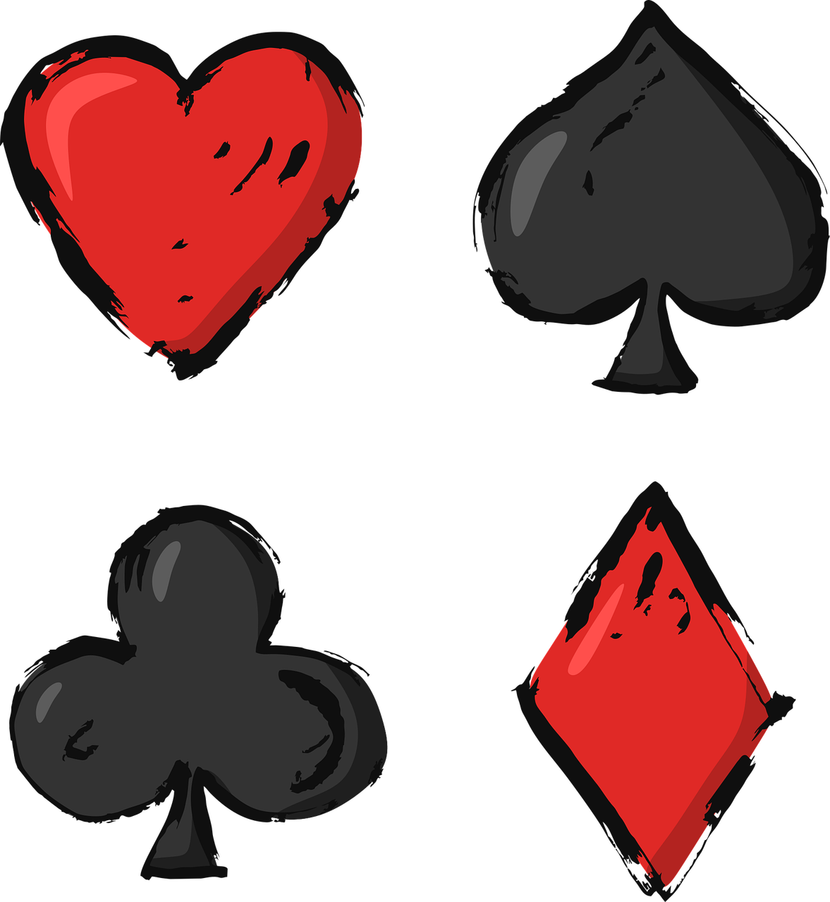 cards, sign, he plays, poker, cartoon, black, red, color, icon, poker, poker, poker, poker, poker