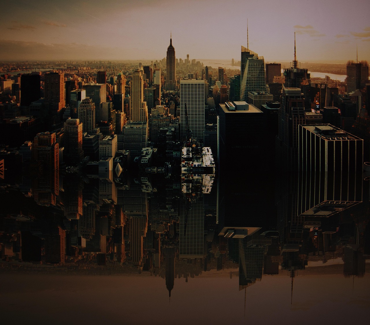 nyc, natur, skyline, sunset, spiegelung, wolkenkratzer, stadt, gebäude, amerika, stadtbild, architektur, manhattan, städtischen, modern, abenddämmerung, skyscraper, wahrzeichen, metropolitan, panorama, metropole, innenstadt, nacht, türme, hochhäuser, hochhaus, usa