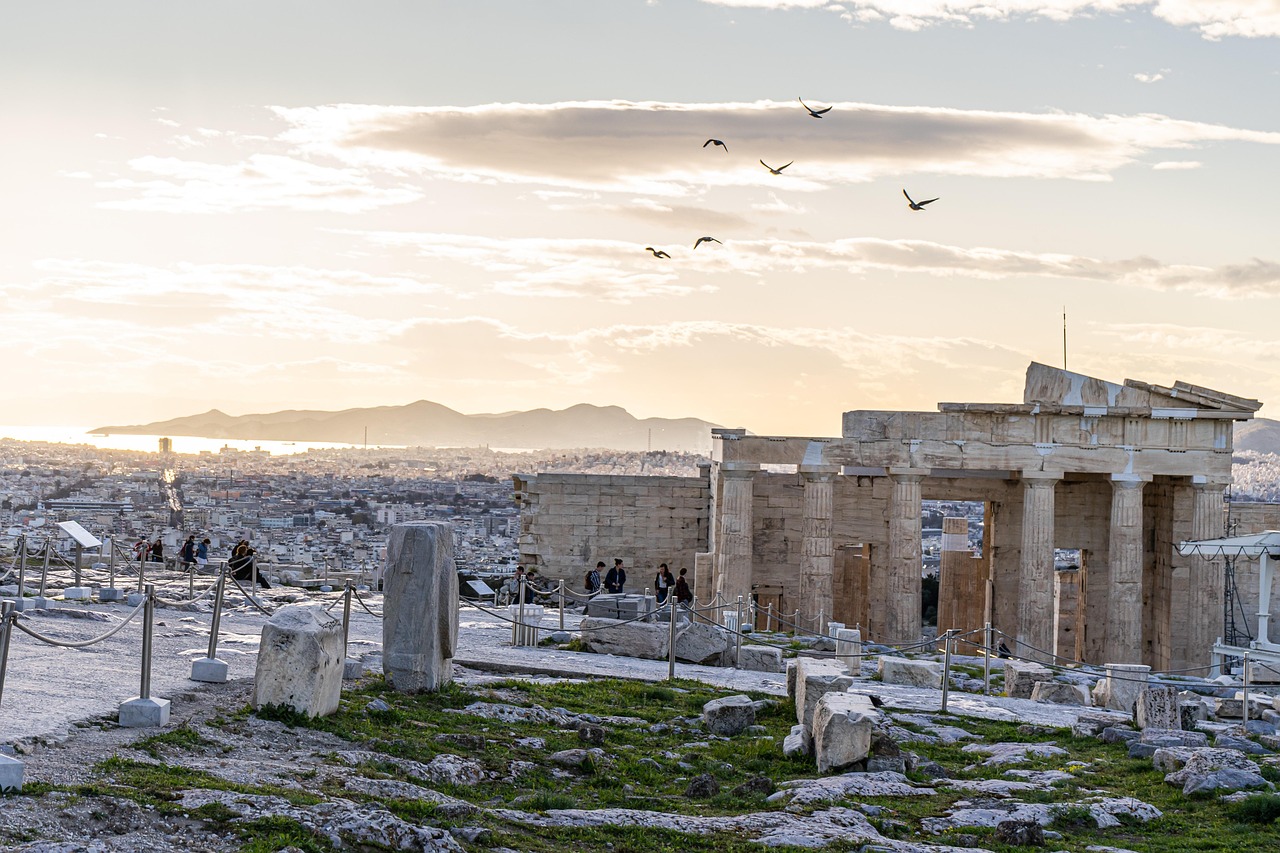 grèce, voyage, temple, se ruiner, acropole, vacances, architecture, tourisme, imeuble, ville, point de repère, sites touristiques