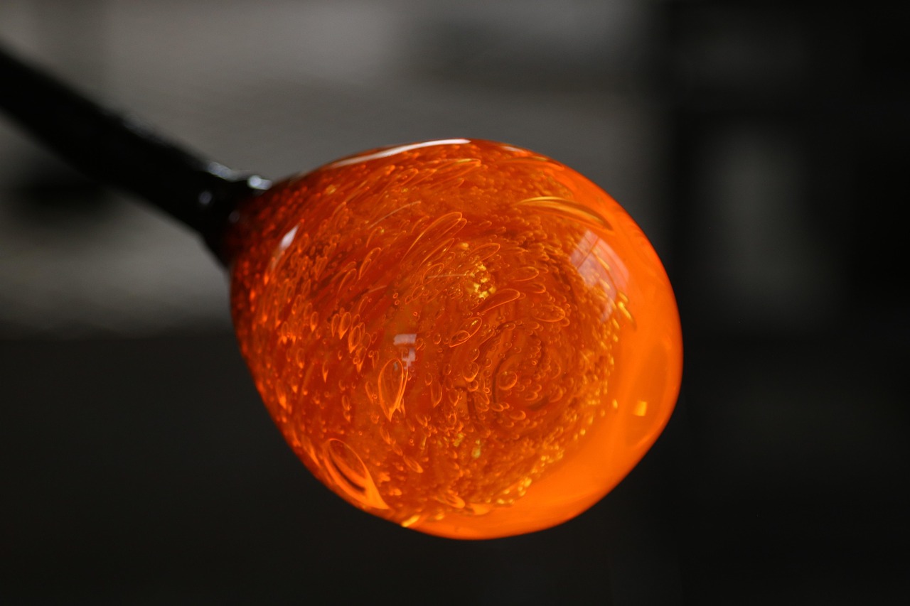 glass, heiß, orange, blasen, luft, luftblasen, verschmelzung, wärme, glasbläser, glasbläser, glasbläser, glasbläser, glasbläser, glasbläser