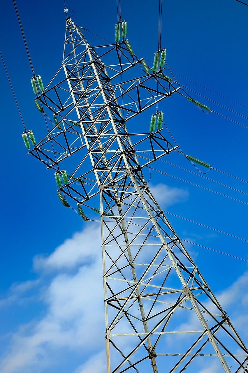 pole, небе, power, electricity, lines, син, cables, energy, pylon, природата, wires, industries, supply, синьо небе, tall, метал, high, кула, стомана, technology, generation, communications, структура