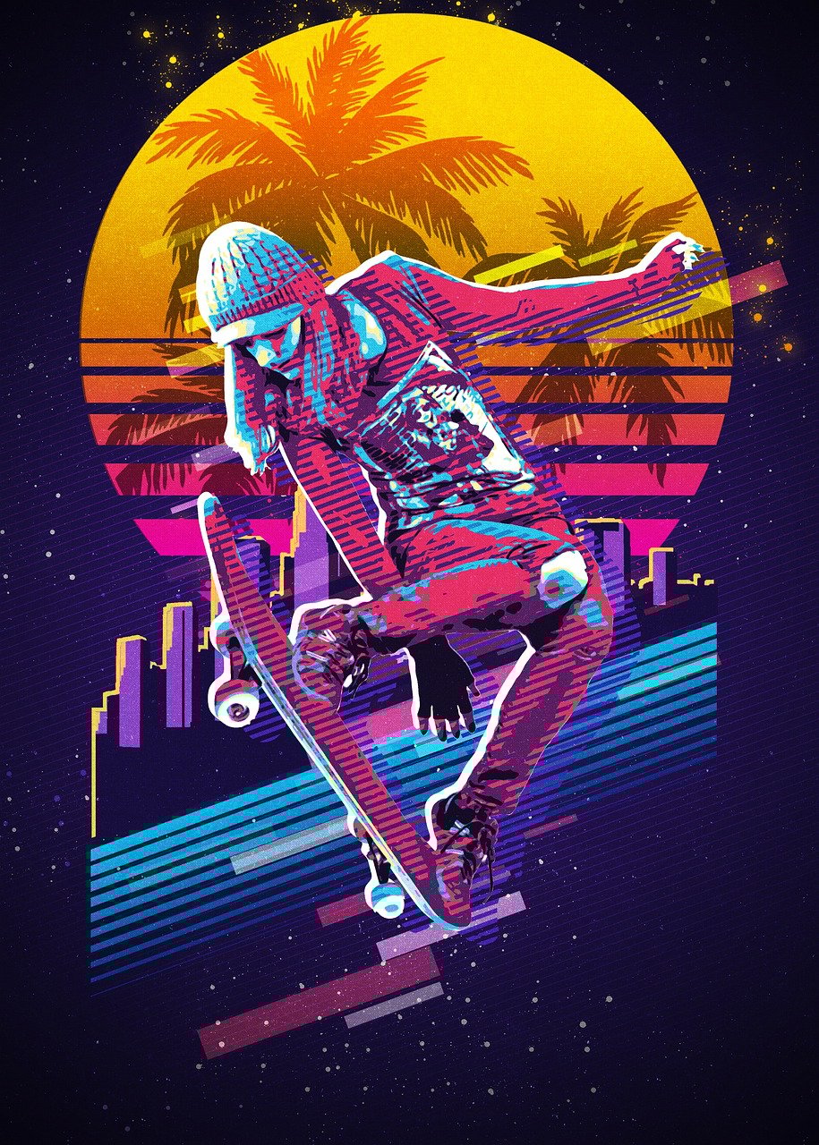 skater, mädchen, weiblich, mensch, person, skateboard, digitale manipulation, fotokunst, skater, skater, skater, skateboard, skateboard, skateboard, skateboard, skateboard
