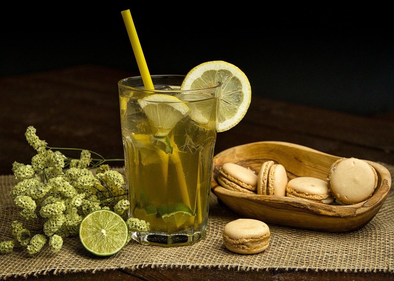 eistee, trinken, erfrischung, gebäck, glas, eistee, eistee, eistee, eistee, eistee