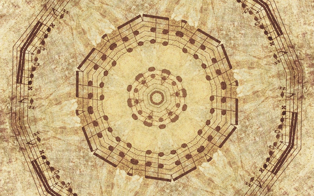 rosette, mosaic, partition, music, model, texture, ornament, colorful, structure, ceramic, art, creativity, artwork