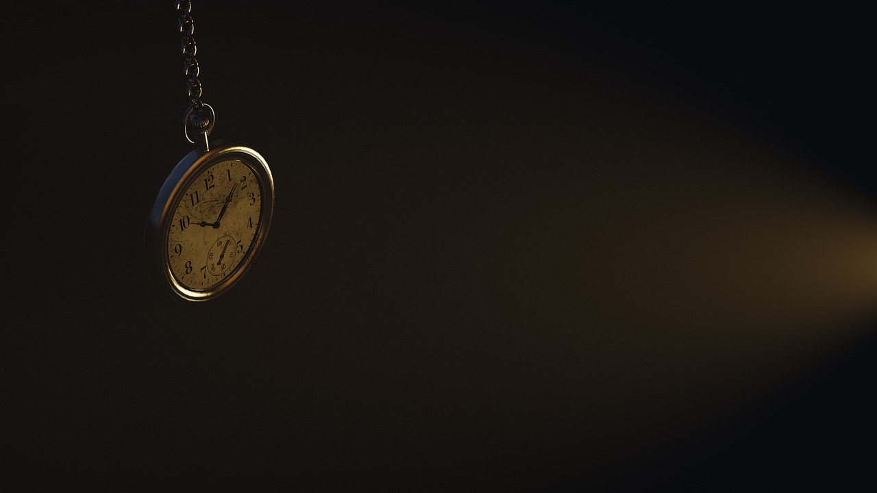 uhr, taschenuhr, zeit, antiquität, alt, 3d, modell