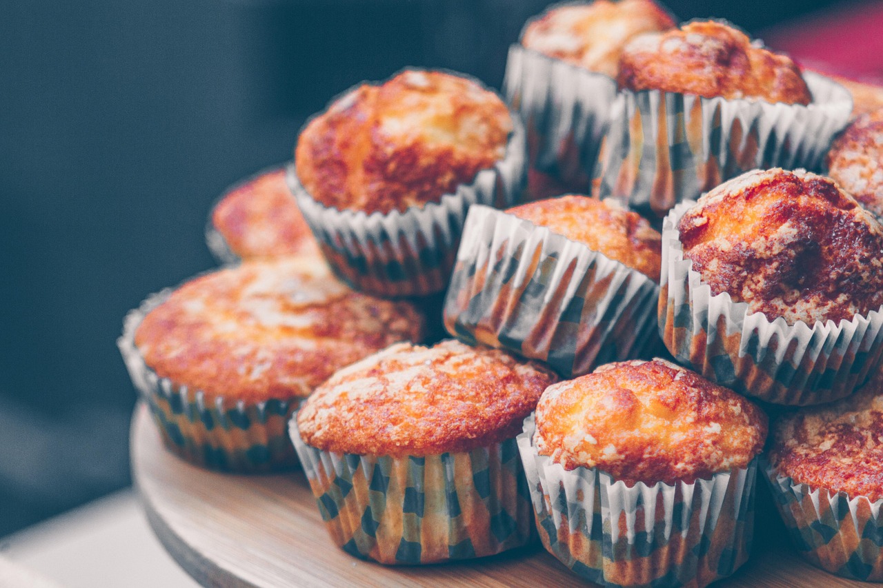 bolos de copo, bolos, sobremesa, doce, assar, padaria, pastelaria, comida
