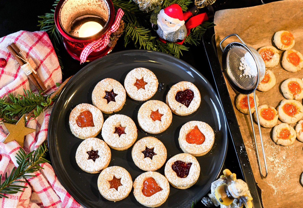 kekse, weihnachten, weihnachtsgebäck, backwaren, gebäck, nachspeisen, behandelt, zucker, backen, küche, advent, lebensmittel, food-fotografie, komposition