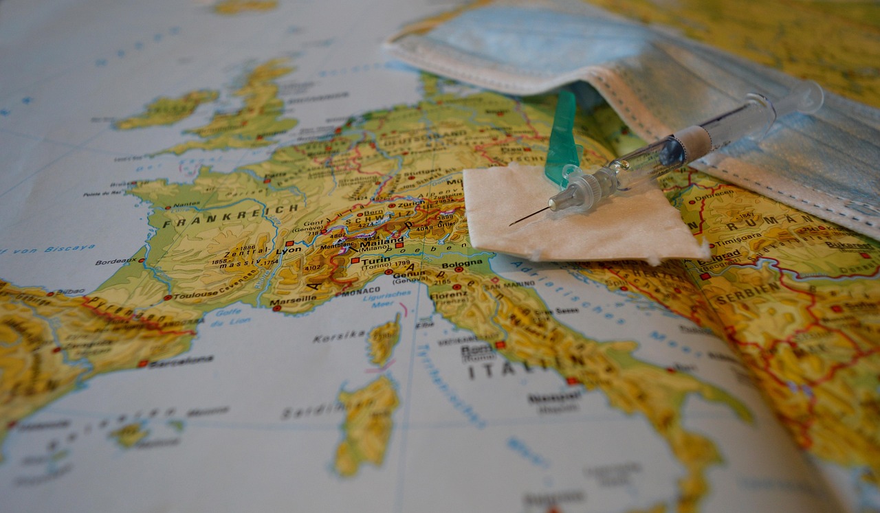 vaccine, map of the world, europe, injection, vaccination, treatment, corona vaccination, mask, face mask, coronavirus, covid-19, covid, pandemic, close up, vaccine, vaccine, vaccine, vaccine, vaccine, vaccination