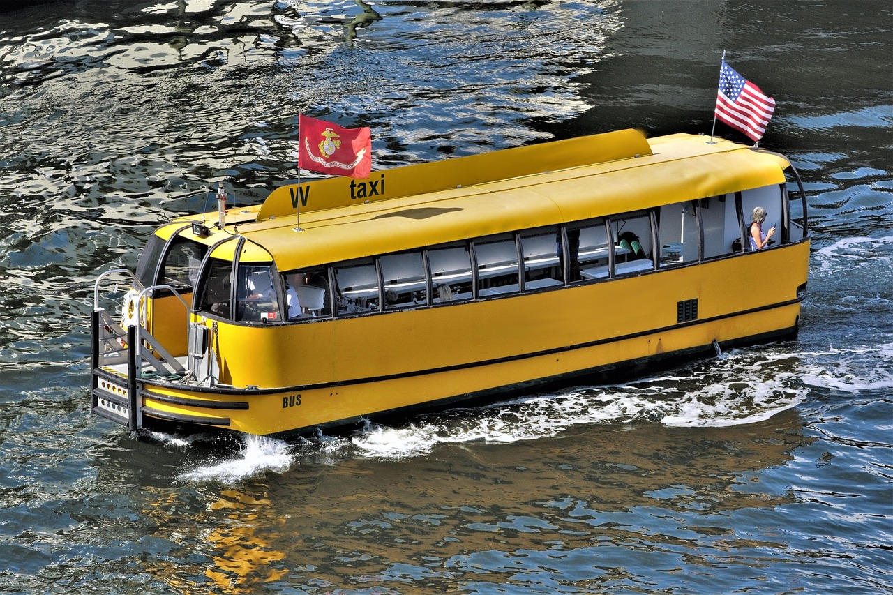 taxi nautic, autobuz de apă, râu, voiaj, natura, transport, vehicul pe apă, ambarcațiuni, apa sarata, apă