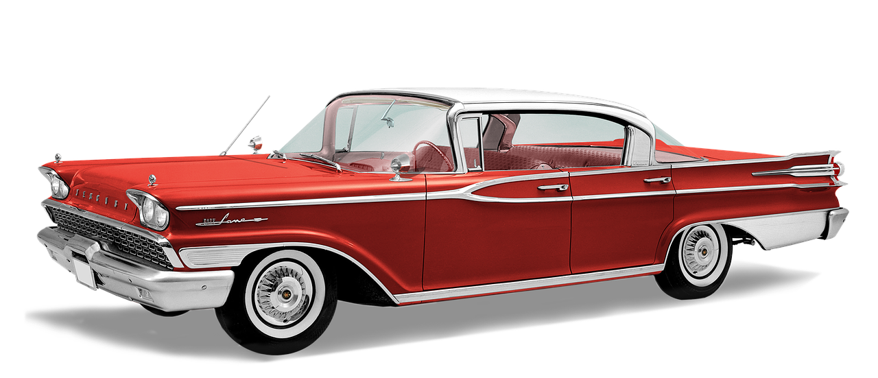 mercury park lane, hardtop, v8, old black, white photo, free edited, and colored, classic, antique car, rarity, retro, born in 1959, nostalgia, historical, tail fins, chrome plated, american, united states, transport and traffic