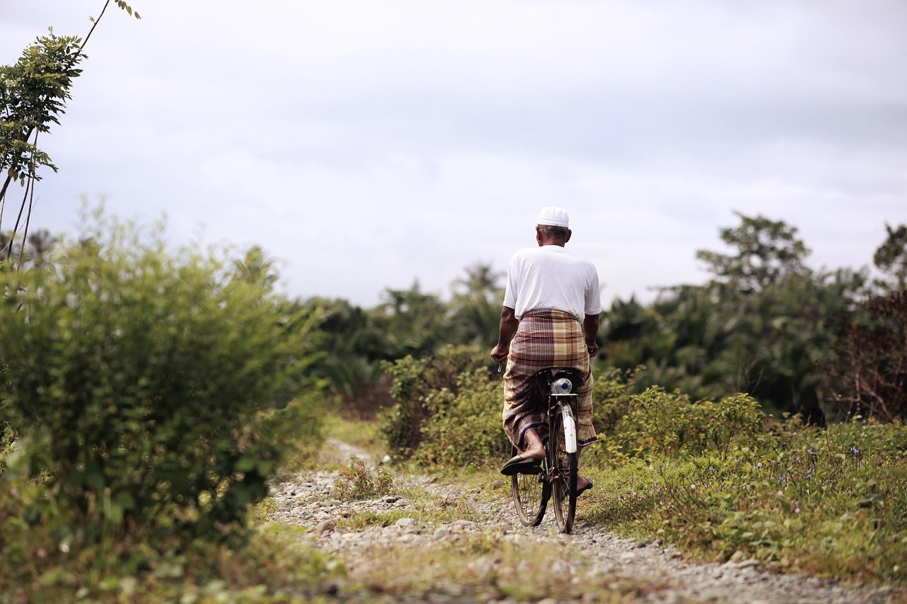 bicycle, trail, rural, path, bike, biking, cycling, travel, man, countryside, aceh, indonesia, aceh, aceh, aceh, aceh, aceh, indonesia, indonesia