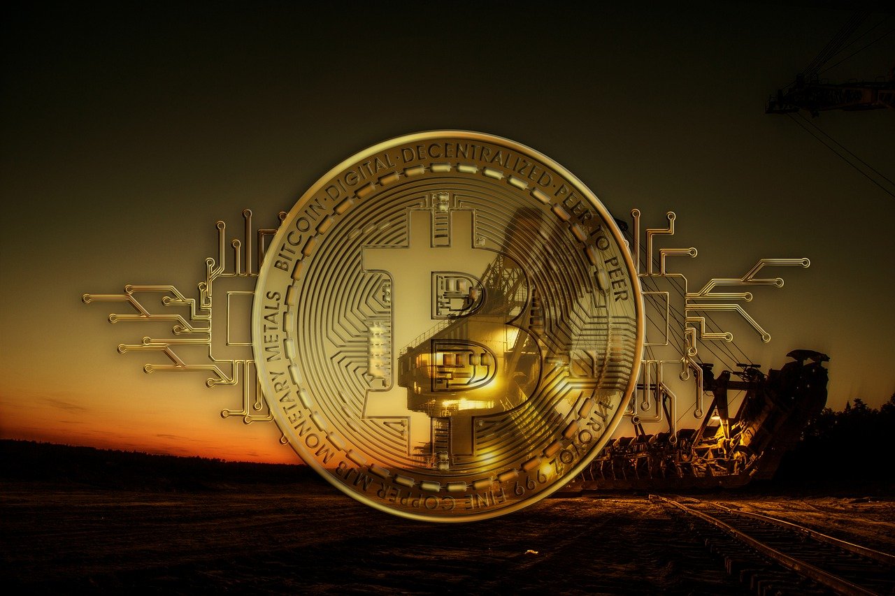 bitcoin, kryptowährung, geld, münze, kryptographie, finanzen, währung, platine, kopfrahmen, bergbau, schaltkreis, chip, leiterplatte, leiterbahn