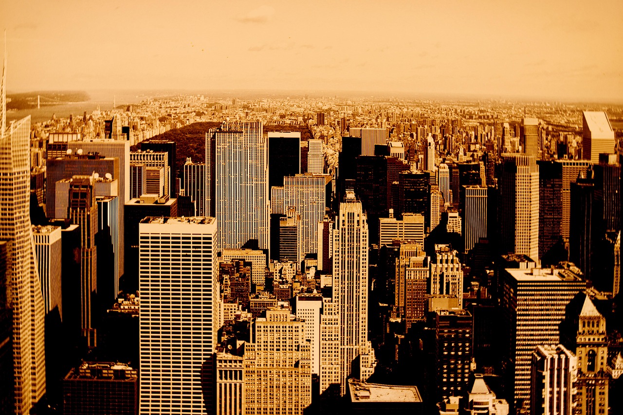 new york city, panoráma města, architektura, dějiny, konstrukce, budovy, cestovní ruch, městský, město