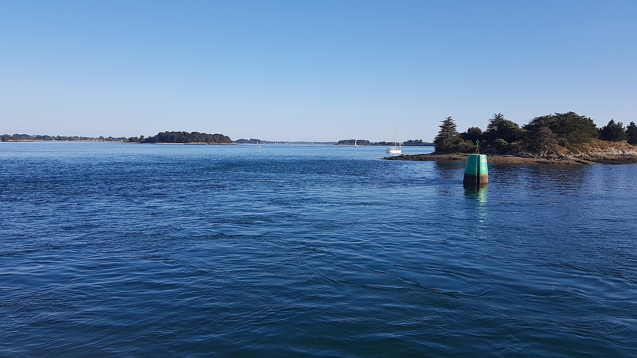gulf of morbihan, sea, islands, boat, sailing, water, nature, vannes, france