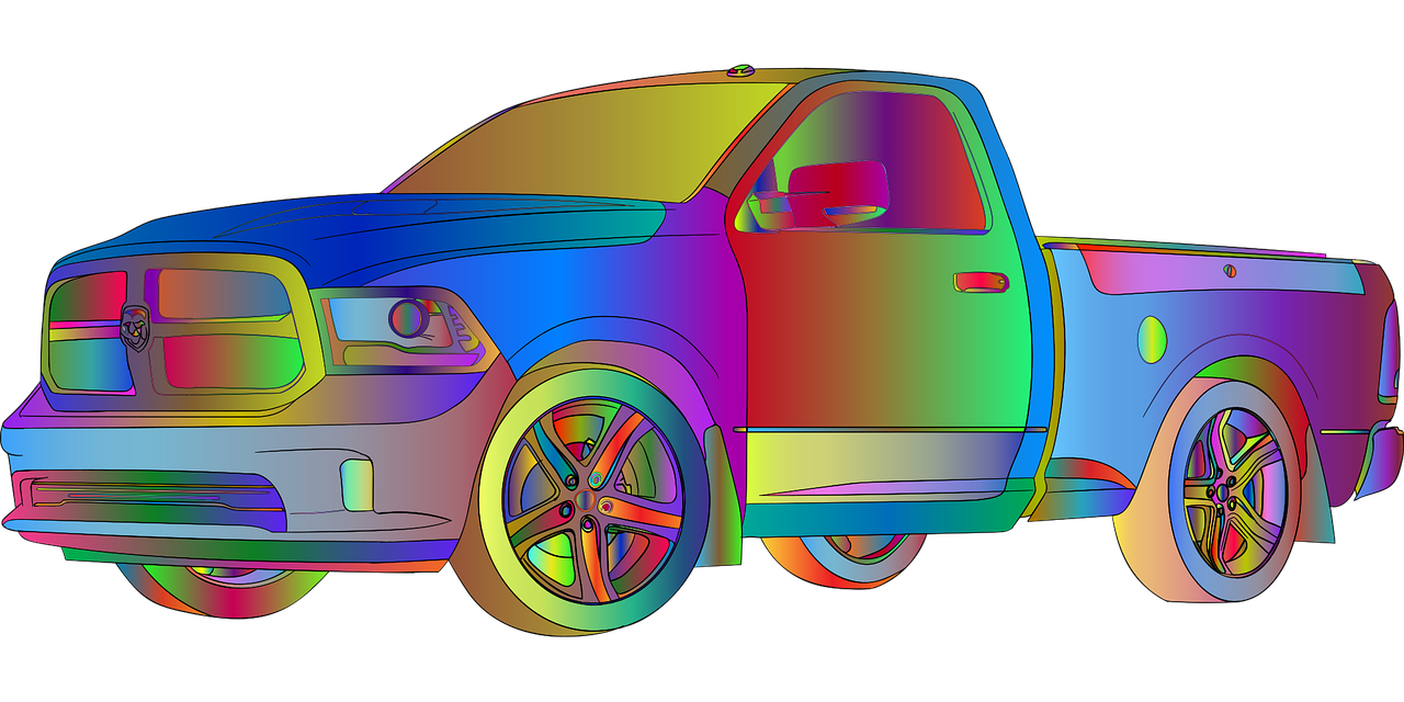 car, vehicle, nature, transportation, drive, driving, automobile, rainbow