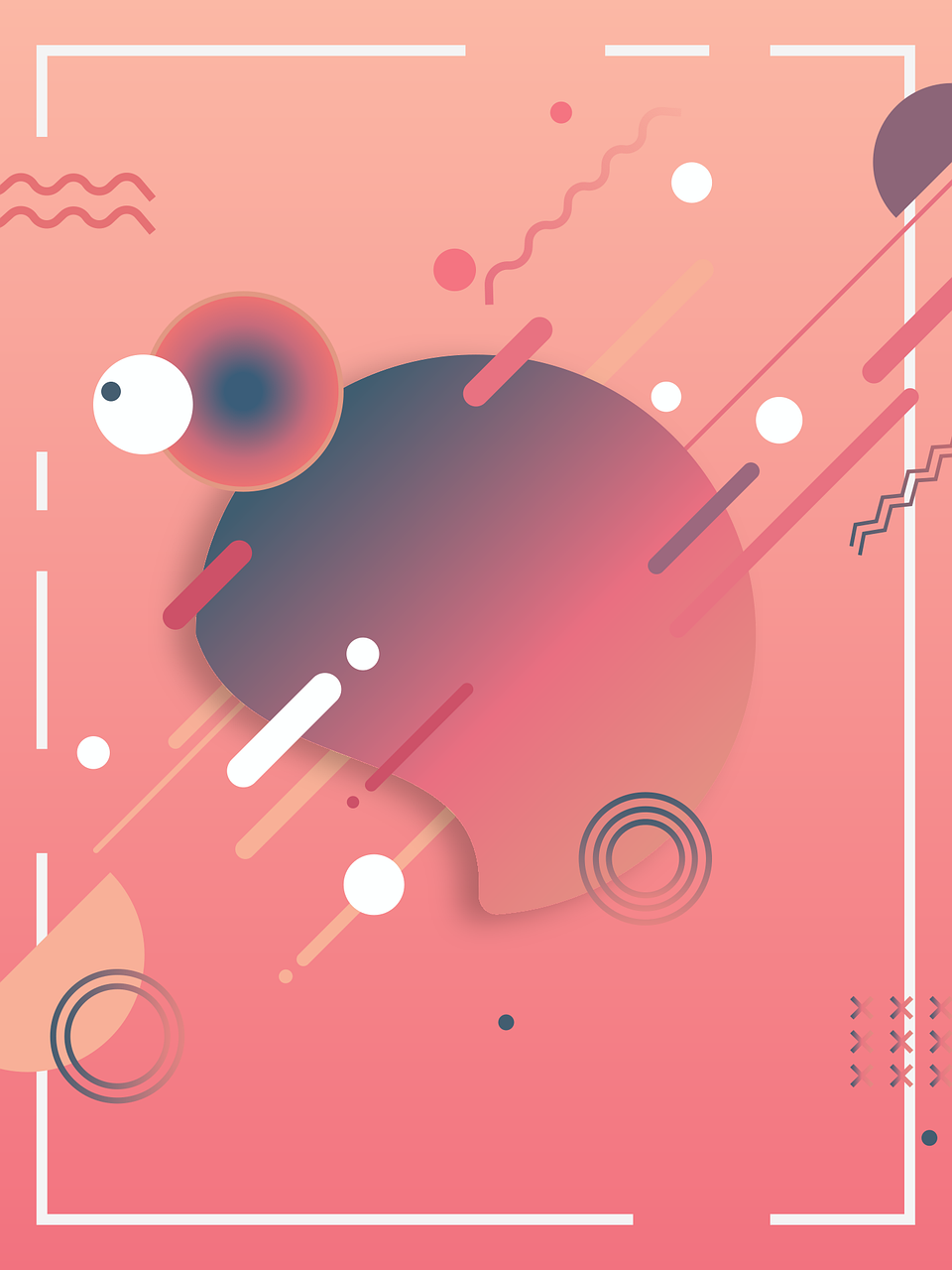 abstraktné, farebné, krásna tapeta, umelecké dielo, dizajn, gradient, banner, pozadie