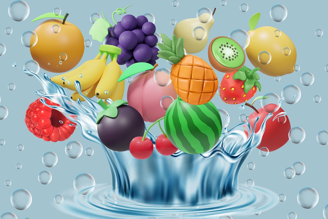 ovoce, zdravé ovoce, bobule, zelenina, veganské, výživa, voda, příroda, kapky vody, občerstvení