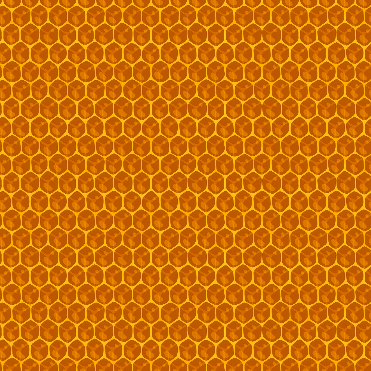 wabenmuster, sechseck-muster, textur, bienenstock, orangefarbener hintergrund, orangefarbene tapete