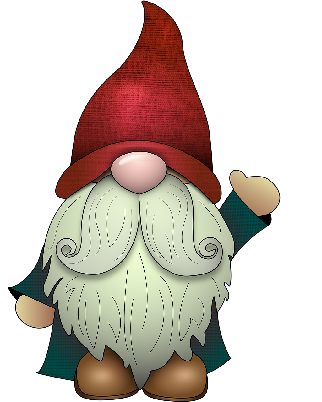 gnome, nain, icône, dessin animé, mignonne, nain de jardin, chiffre, avatar, personnage, noël, gnome, gnome, gnome, gnome, gnome, nain