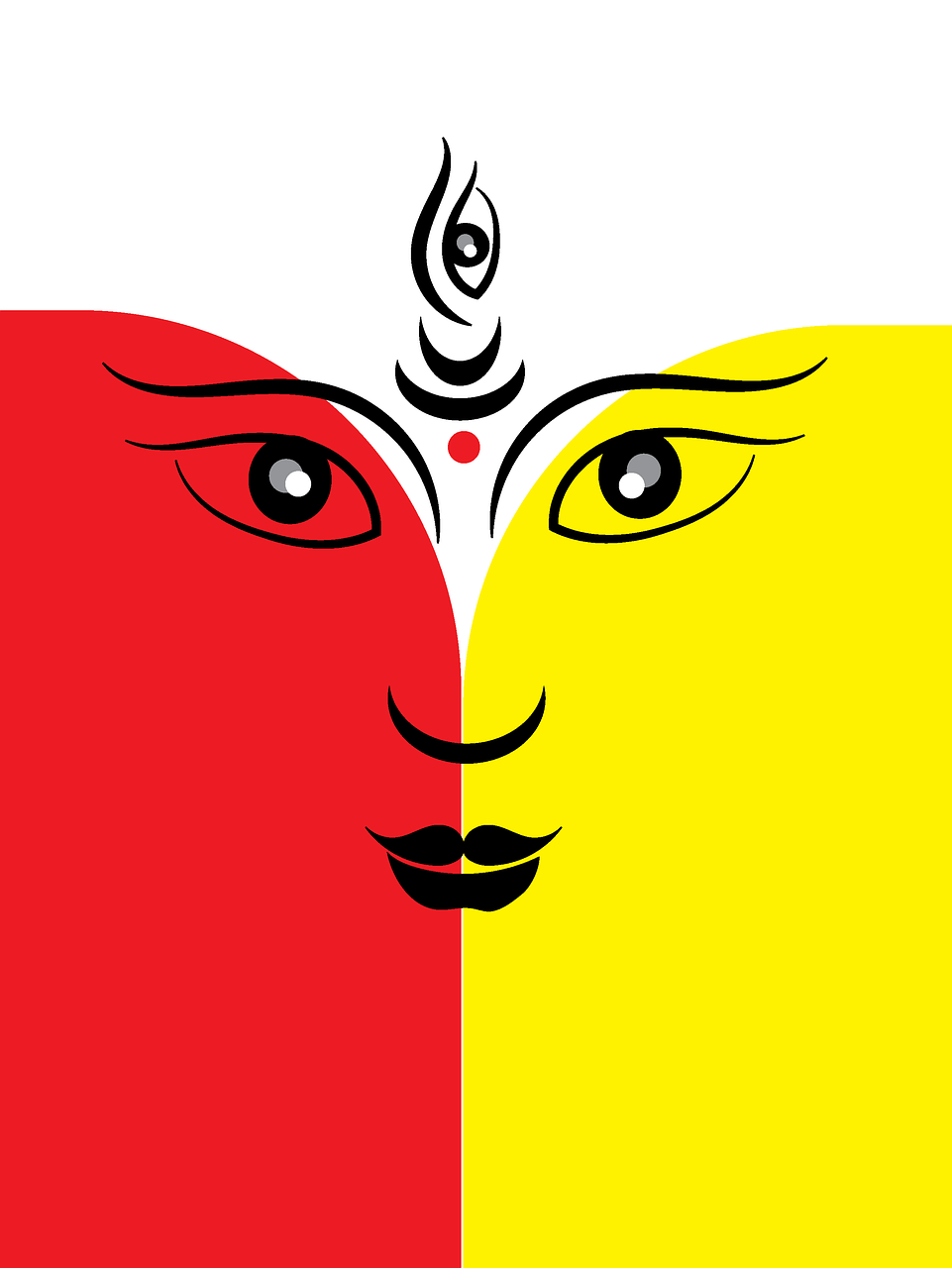 durga, hinduism, artwork, logo, durga, durga, durga, durga, durga