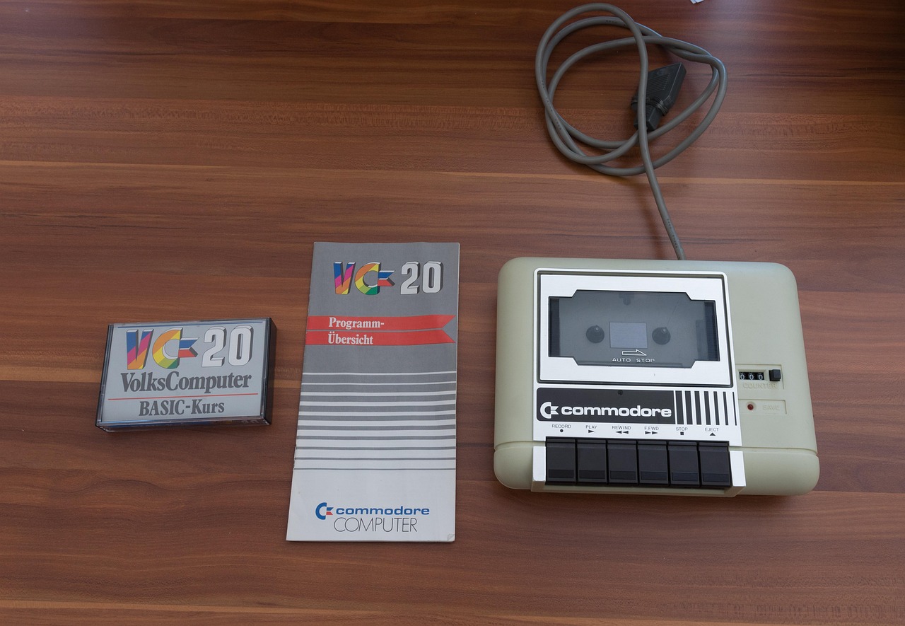 computer, vintage, nostalgia, folk computer, c64, dataset, commodore, vc20