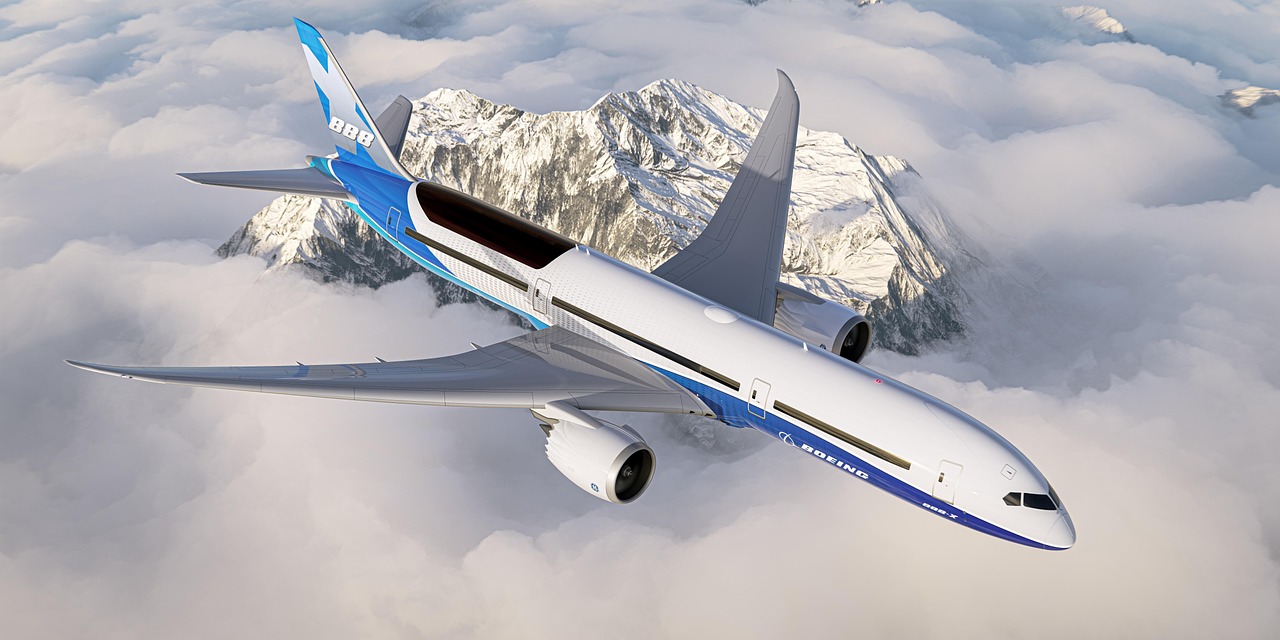 airplane, plane, sky, transportation, nature, aircraft, aviation, boeing, flight, jet, airliner, luxury plane