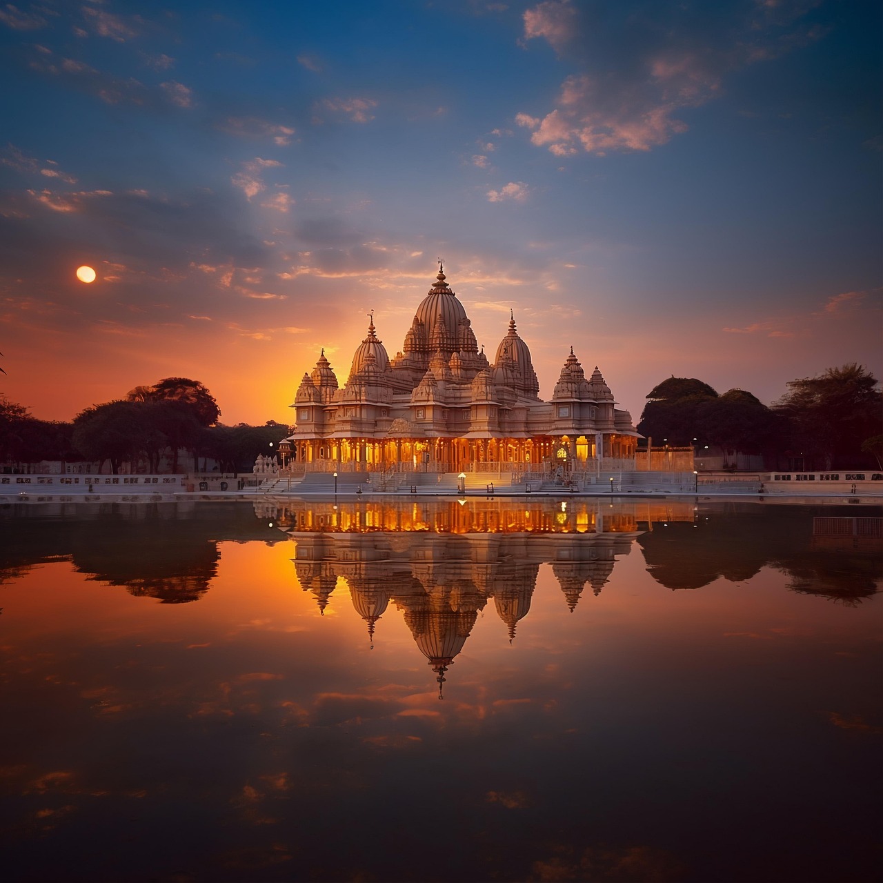 ai generated, ayodhya, temple, hindu, ram, mandir, india, reflection, building, architecture, ayodhya, ayodhya, ayodhya, ayodhya, ayodhya, mandir