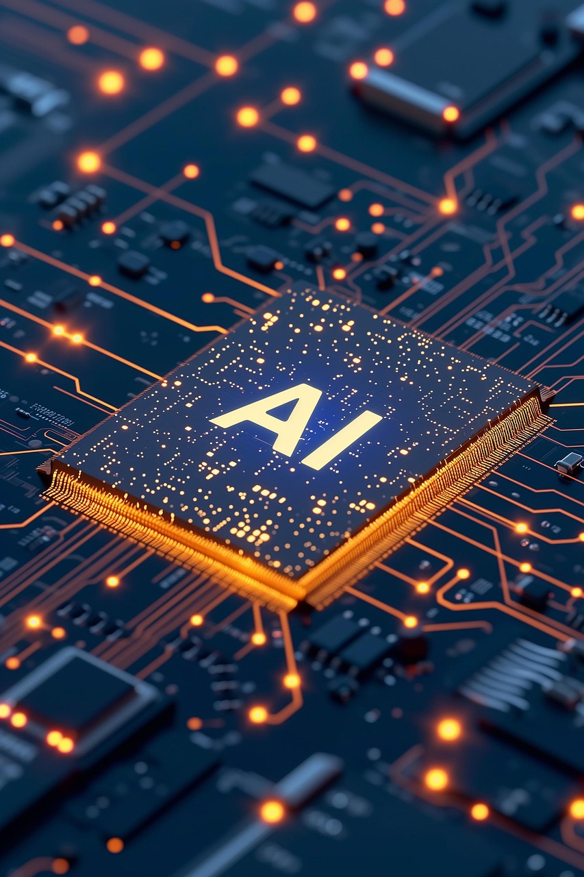 ai, umělá inteligence, technika, ai generované, mikročip, procesor, pojem, obvod, deska, výpočetní, čip, inovace, elektronika, futuristický, integrovaný, tech