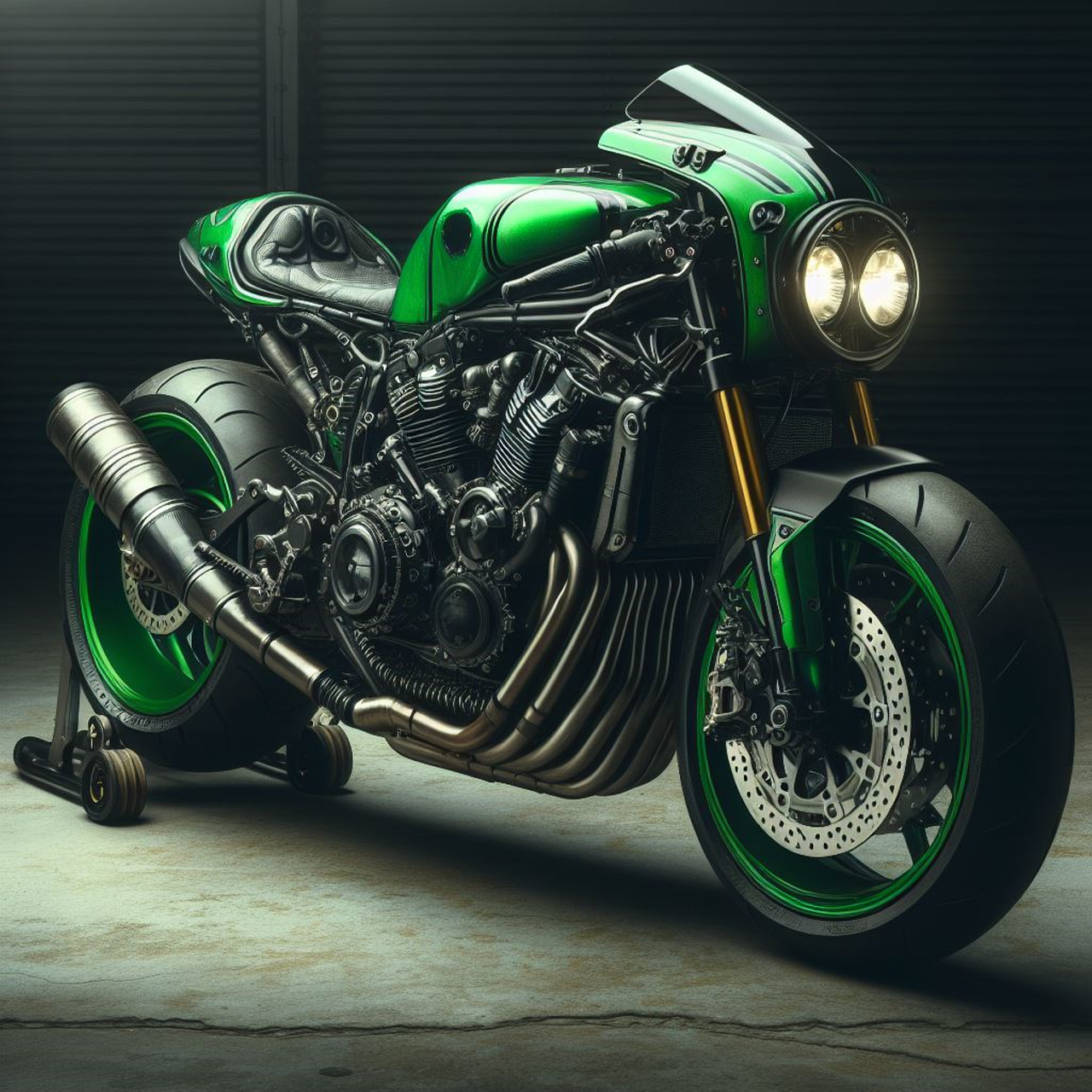 ai generated, super bike, motorcycle, vehicle, motorbike