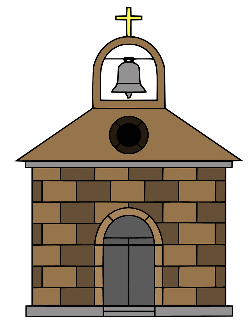 church, cathedral, building, temple, chapel, religion, architecture, faith, christianity, design, belief, spiritual, spirituality, religious, cartoon, drawing