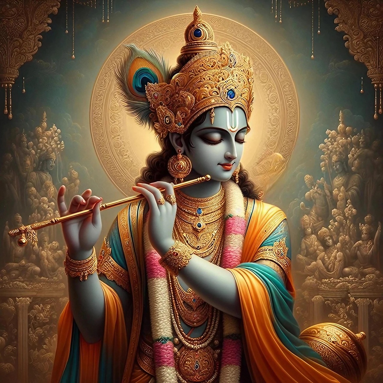 gott, krishna, schöne, krishn, hinduismus, hindu, göttin, vrindavan, indien, kultur, religion, schmuck, 4k, radha, kinderwagen, liebe, herr, golden, wunderbar, abonnieren