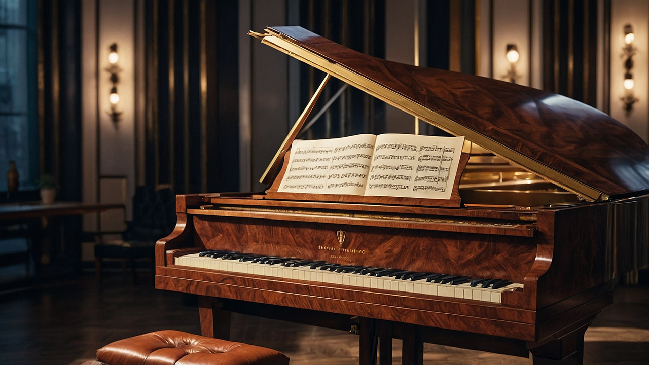 ai generated, piano, music, keyboard, instrument, melody, keys, song