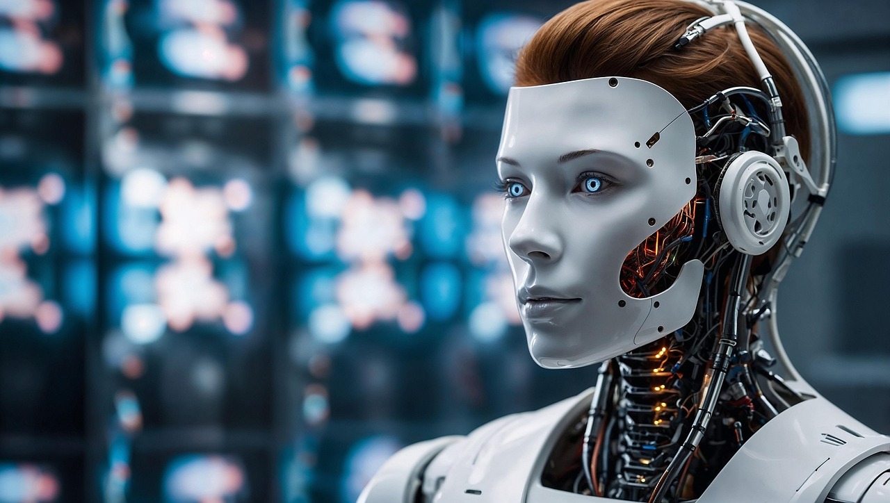 ai generated, cyborg, science fiction, robot, self-determination, defense, critical, programming, android, wallpaper, robotics, artificial intelligence, future